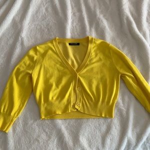 Yellow Cardigan